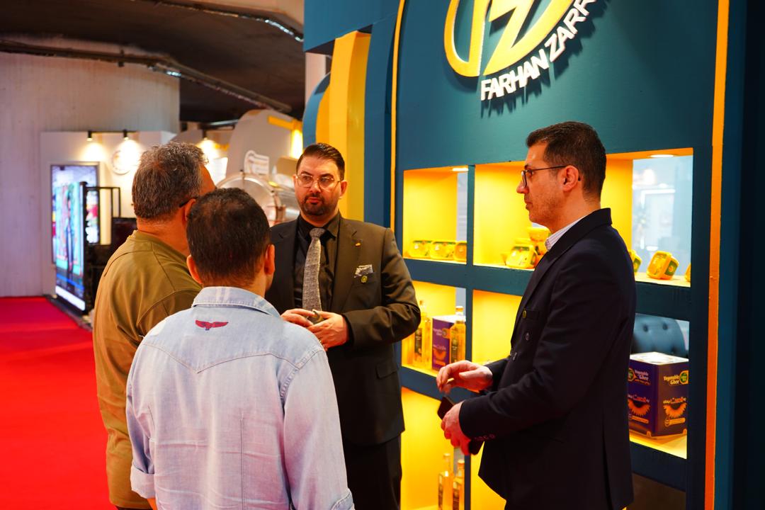 تصاویری از غرفه شرکت فرهان زرین سوادکوه در نمایشگاه صنایع غذایی در مشهد تصاویری از غرفه شرکت فرهان زرین سوادکوه در نمایشگاه صنایع غذایی در مشهد